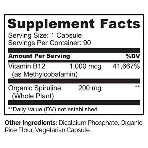 Naturelo VEGAN-B12-90 B12 - Methyl B12 thumb #7