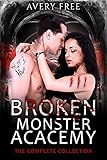 broken monster academy: a bully paranormal reverse harem standalone (english edition)