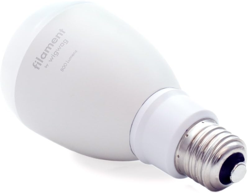 Filament Expansion Smart LED Light Bulb for WigWag Relay, Adjustable Warm to Cool Whites, Multicolor, Dimmable