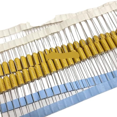 Condensateur tantale 5.6uF 35V axial pour montage sur circuit imprimé en lot de 5 pièces