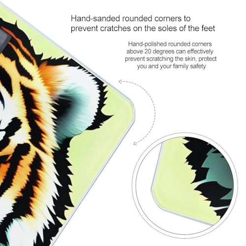 Báscula digital Little Fat Tiger Head 180 kg miniatura 4