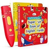 KOKODI Talking Pen Books Sets, Interactive Audio Sound Books Kids Learning Electronic Toys for Boys Girls, Autism Sensory Games, Early Educational Gifts Birthday Gifts for Toddlers Kids Age 2 3 4 5
