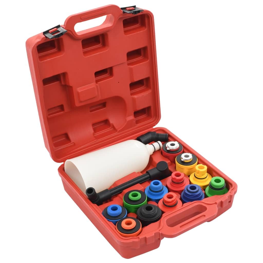 vidaXL Set para Rellenar el Aceite de Motor 15 Piezas Mecánica Recambios Automóviles Autos Vehículo Bricolaje Taller Garaje Herramientas Manuales