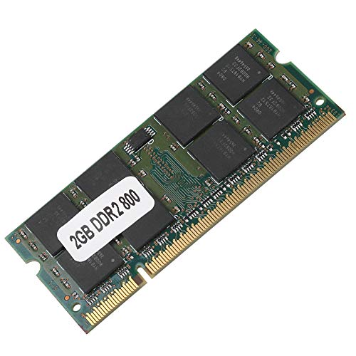 Memoria per notebook, DDR2 2G 800 MHZ per PC2-6400 Memoria completamente compatibile per notebook Chip integrati di alta qualità, funzionamento ad alta velocità per Intel/AMD 200Pin
