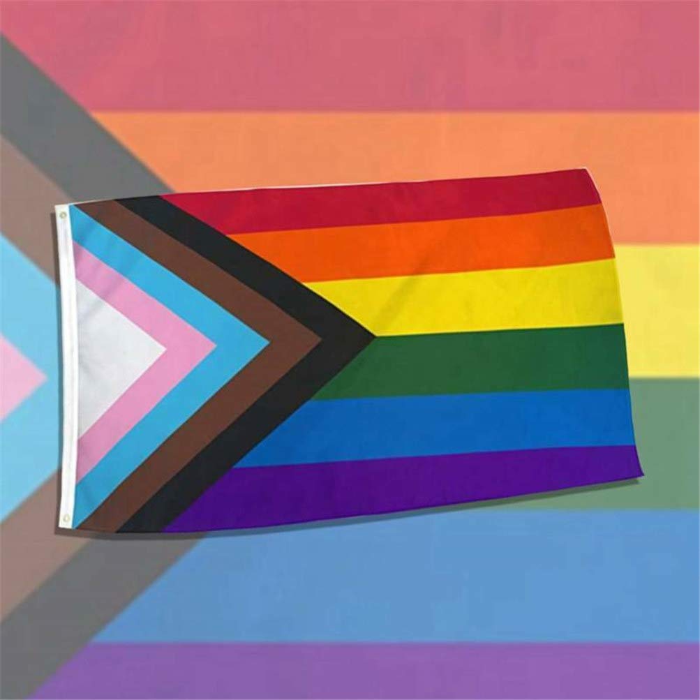 Regenbogenfahne Gay Pride – 3x5 Ft (90x150 Cm) Oder 10 Kleine Handfahnen, Aus Polyester, Mit Metallösen