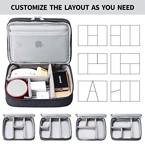Mygreen Electronics Organizer Travel Cable Cord Wire Bag Accessories Gadget Gear Storage Cases - Image 7
