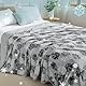 WONGS BEDDING Kühldecke Sommerdecke - mit Japanische Arc-Chill Q-Max 0,43 Kühlfasern, 2 in 1 Selbstkühlende kühlende Decke für Menschen zum Reisen Sofa Büro Betten Hause, Grau 200x220 cm