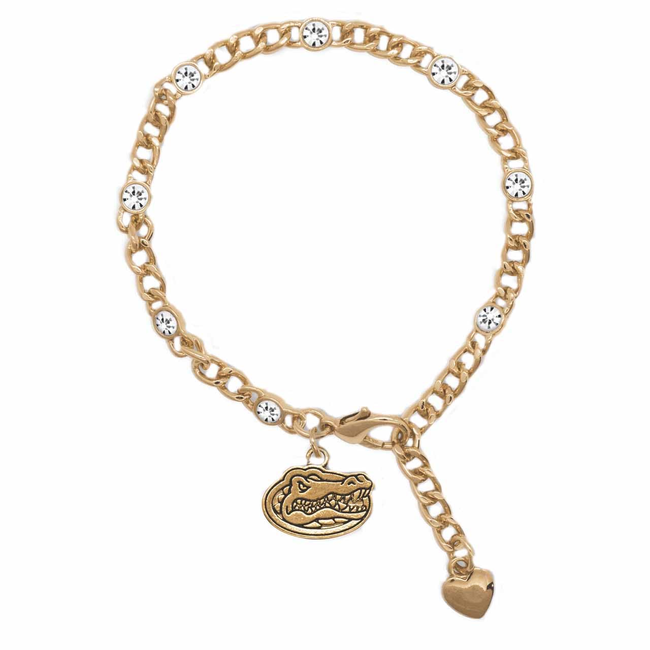 Florida Gators Gold Lydia Bracelet Jewelry Gift Licensed UF