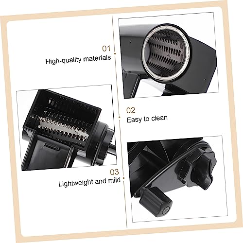 Rallador giratorio manual Alipis negro para cocina miniatura 5
