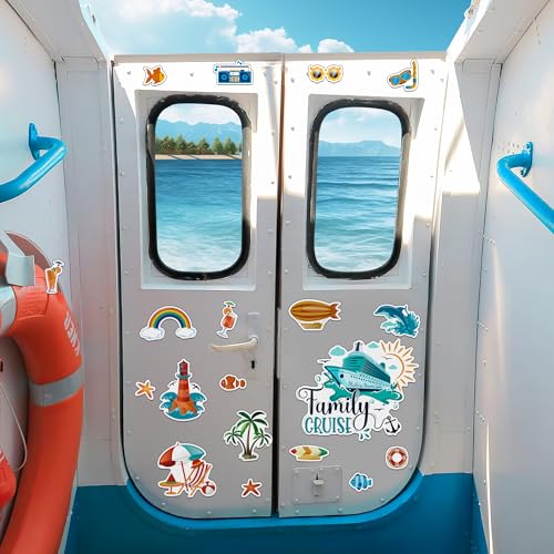 Imanes Decorativos para Puertas Tema Crucero Familia 28 Piezas miniatura 7