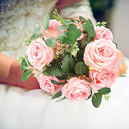 Meiliy 60Pcs Bulk Rose Leaves Artificial Greenery Fake Rose Flower Leaves For Diy Wedding Bouquets Centerpieces Party Decorations Rose Vine Wreath Garlands Supplies thumb #6