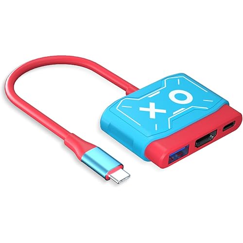 Switch Dock for Nintendo Switch,Portable Switch Dock Replacement for Nintendo Switch Dock,HDMI TV Adapter,Switch Travel Dock,Nintendo Switch Accessories