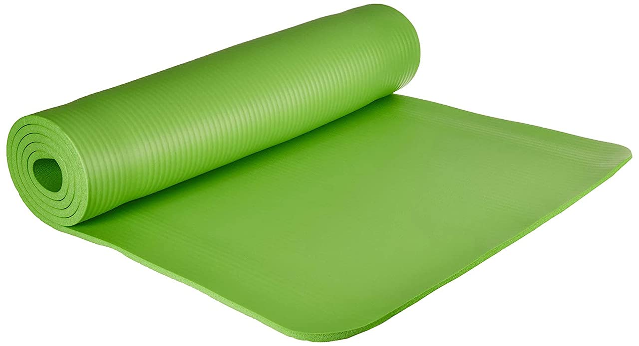 Vector X Yogamatten mit Tragegurt, weiche Yogamatte 10 mm, für Männer und Frauen, Heimtraining, Bodenmatte für Yoga mit Gurt
