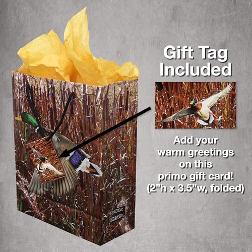 Havercamp Duck Hunters Gift Bag! Includes 2 Pcs. Of Golden Brown Tissue. This Authentic Bag Makes Every Gift Exceptional thumb #4