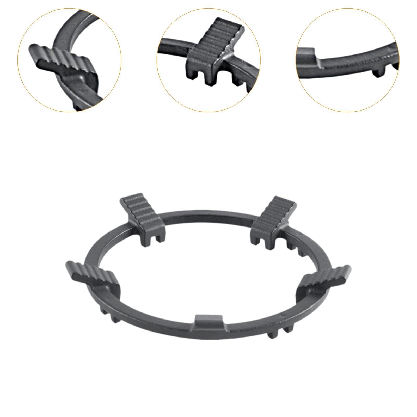 Anneau De Support En Fonte Pour Wok – Support Universel Antidérapant Pour Brûleur, Cuisinière à Gaz, Cuisinière, Cuisine