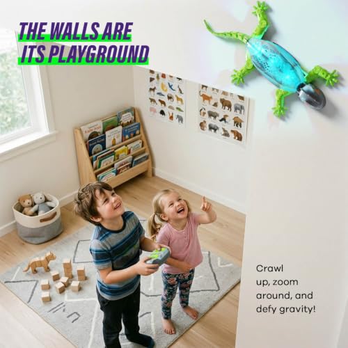 Remote Control Wall Crawler Gecko - Gifts for 4-10 Year Old Boy & Girls - Image 3