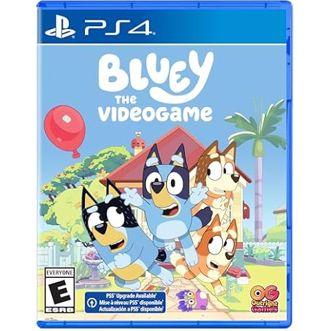 Bluey: The Videogame- Playstation 4 Cover