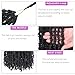 ZRQ 30 Inch Butterfly Locs Crochet Hair 6Packs Lightweight Long Distressed Butterfly Faux Locs Braids Hair Goddess Pre-looped Synthetic Soft Locs Hair Extensions (30 Inch, 1B#)