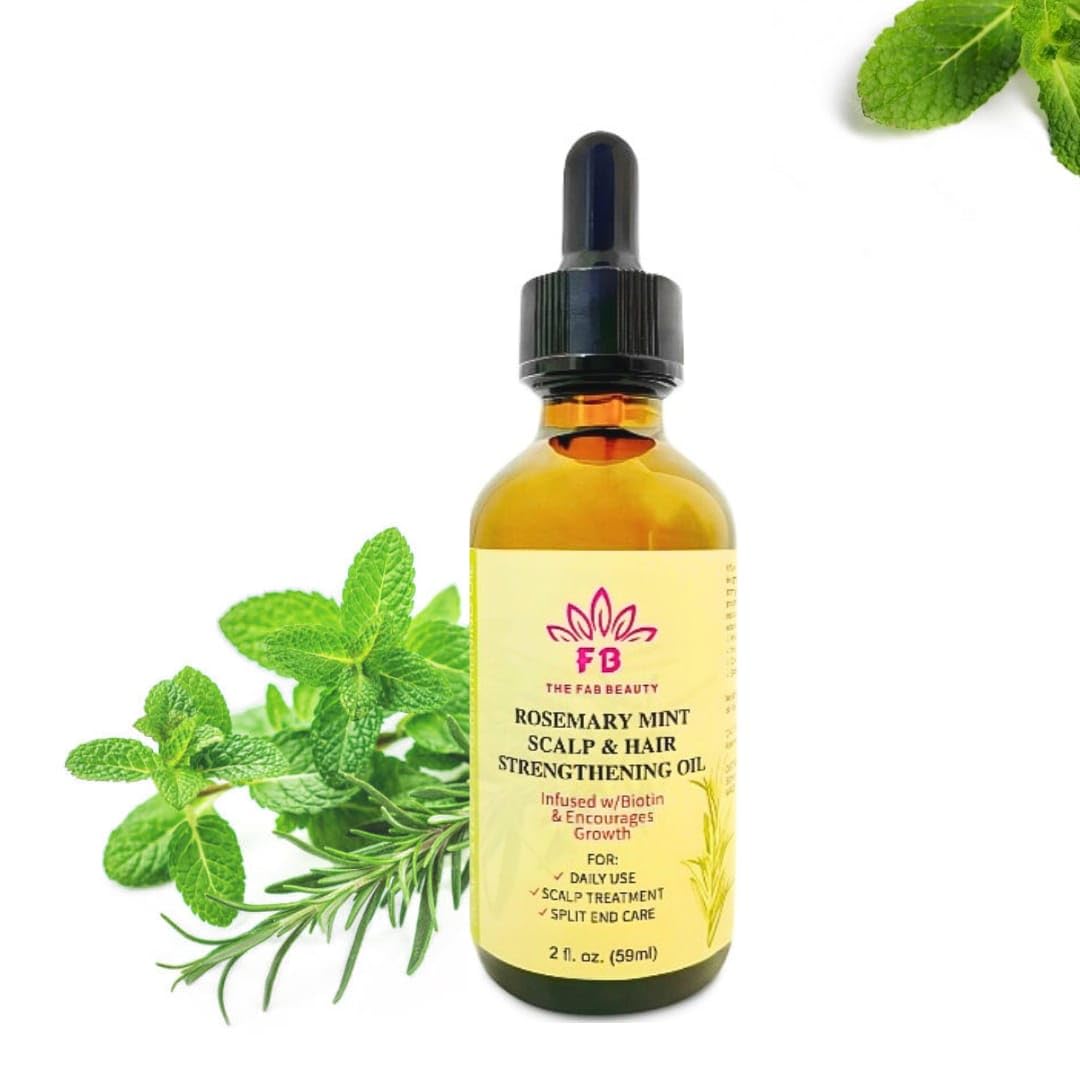 Buy Rosemary Mint Scalp & Hair Growth Oil Infused W/Biotin & Encourages