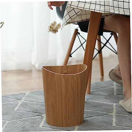 Caneca de basura estilo nórdico PRETYZOOM rectangular miniatura 6