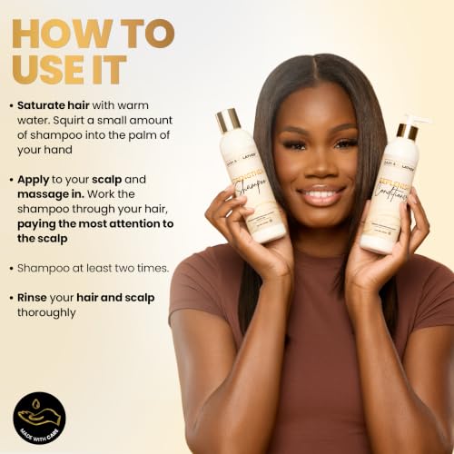 Image of BASK & LATHER Strengthen Regrowing Hair (8 Fl Oz)