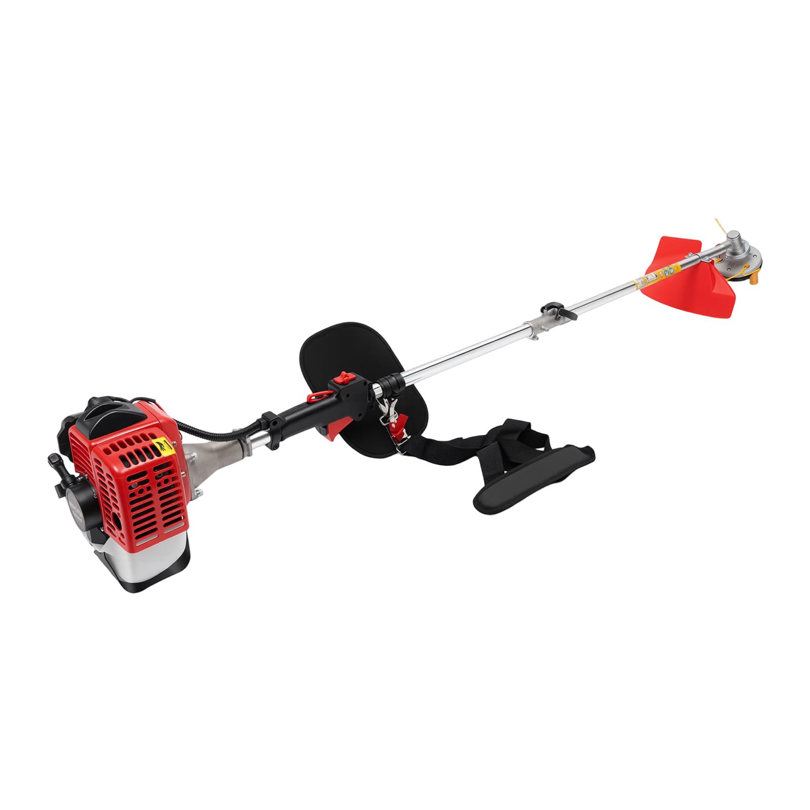 2-Takt Unkrautentferner 26cc 0,65kW 8500rpm Motorsense mit Tragegurt