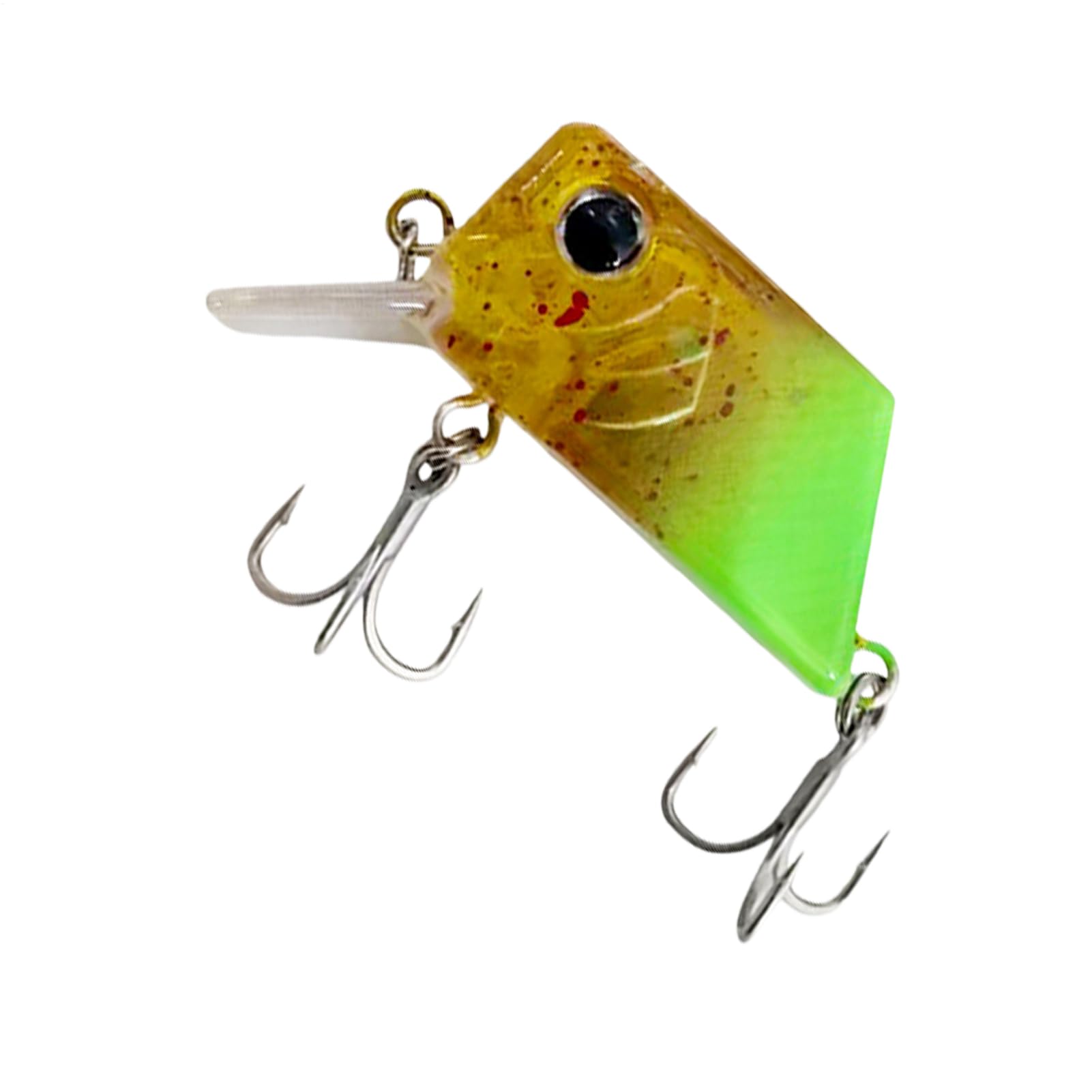 Artificial Bait, Floating Bait, Fishing Hooks and Rattle Sounds, Saltwater Bait, for Catfish, Zander, Crappie, Bluegill, Fishing in Lakes, Rivers, Salt Water and Freshwater for Anglers