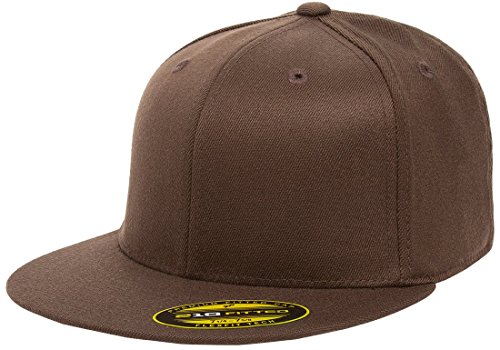 Image of Flexfit Premium 210 Fitted Flat Brim Baseball Hat