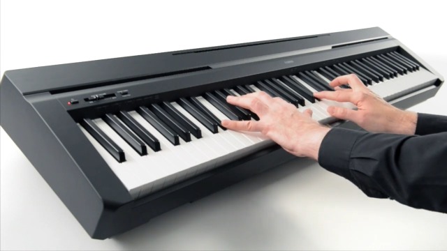 Yamaha P45B Digital Piano with 88 Weighted Keys, GHS Keyboard