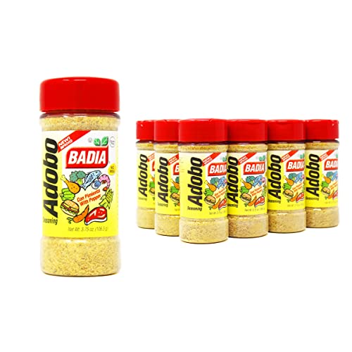 Badia Adobo With Pepper, 3.75 Ounce (Pack of 12)