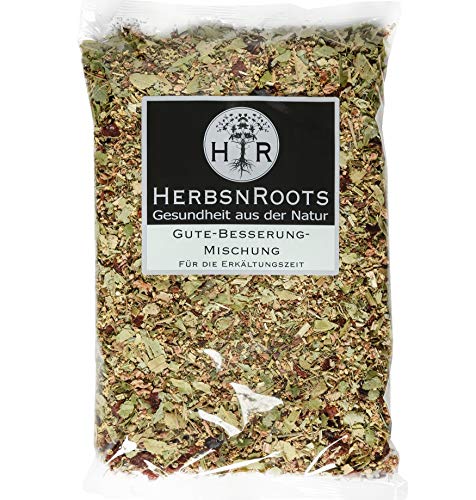 ✅ GRIPPE-TEE-MISCHUNG • Erkältungs-Sammlung • wohltuend bei Husten • Heiserkeit • Fieber • Schleim lösend • beruhigend • auch zum Inhalieren • ohne Coffein • HerbsnRoots 1x Cover