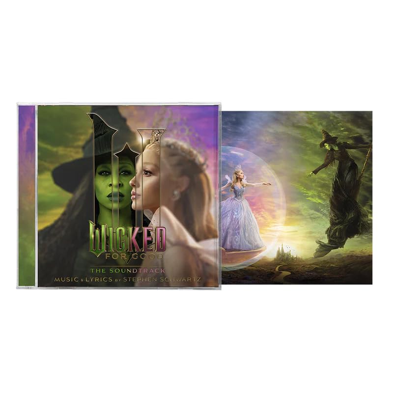 Wicked For Good The Soundtrack Signed insert by Cynthia Erivo Ariana Grande