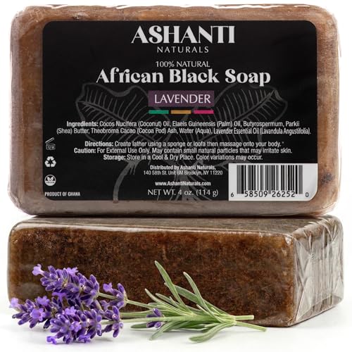 Ashanti Naturals African Black Soap Bar