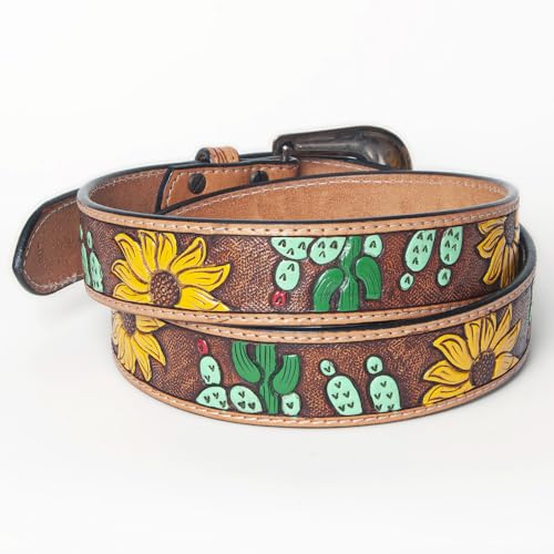 American Darling Women's Floral Scroll Belt3