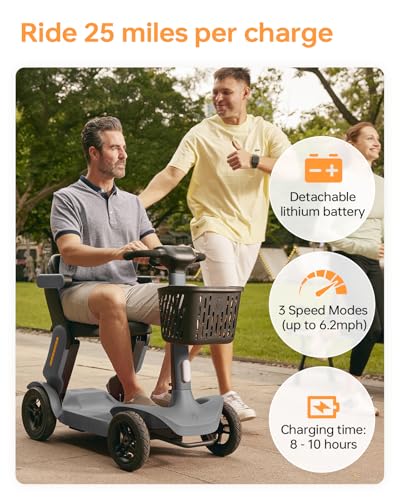 Heavy Duty Mobility Scooter Long Range