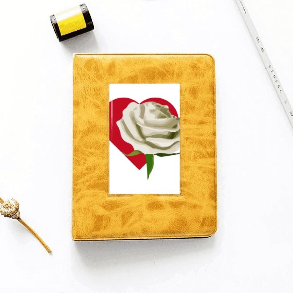 no/no March Classic White Valentines Day Photo Album Family Wedding Picture 4x6