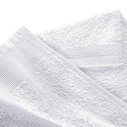 12-TLG. Handtuch-Set Baumwolle 450 g/m² Weiß – Bild 5
