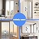 Fensterputzroboter, Elektrischer Fensterputzer mit Automatische Doppel-Sprühfunktion Fensterroboter mit 50ML Tank, 3 Reinigungsmodi, 10x Lappen, für Innen- und Außenfenster Window Cleaning Robot