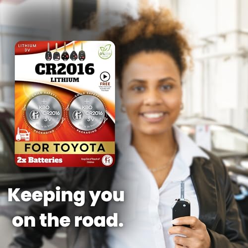 CR2016 Key Fob Battery (2-Pack)