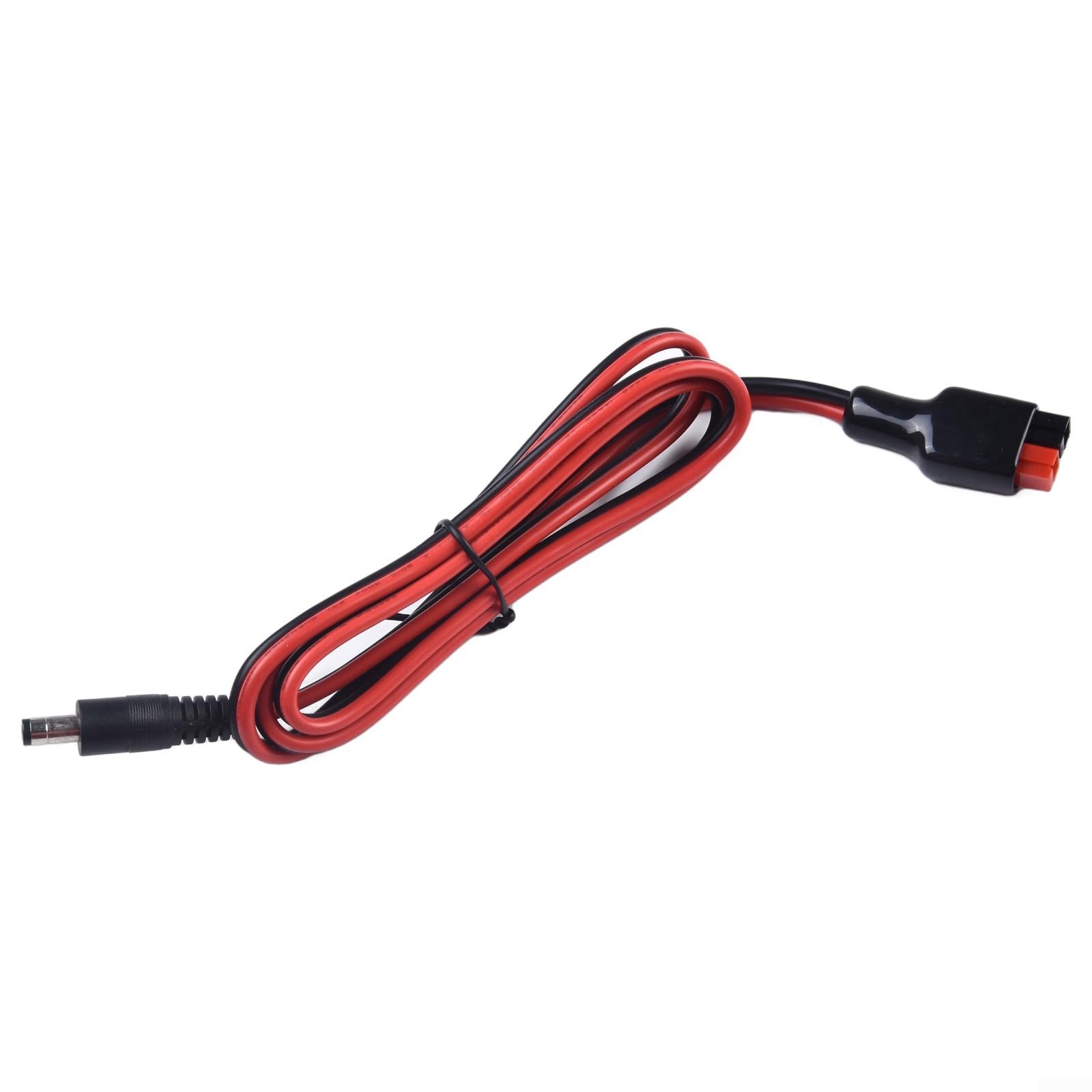 Cavo adattatore da pannello solare a CC 5,5 x 2,5 mm, compatibile con connettori, filo in PVC 14AWG, lunghezza 1 m, 12-24 V 18 A per camper e Indust