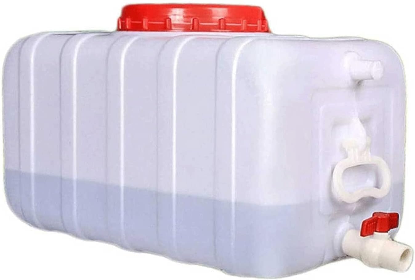 Vessie à Eau Portable 110L / 29 Gal - PVC Beige Avec Adaptateur 3/4" - Réservoir Souple