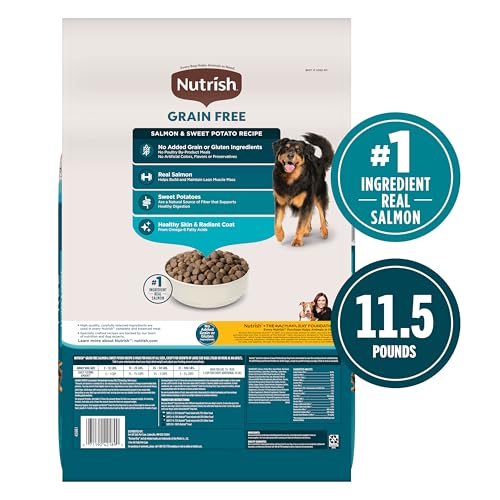 Nutrish Grain Free Salmon Dry Dog Food, 11.5 lb. Bag (Rachael Ray) - image 3