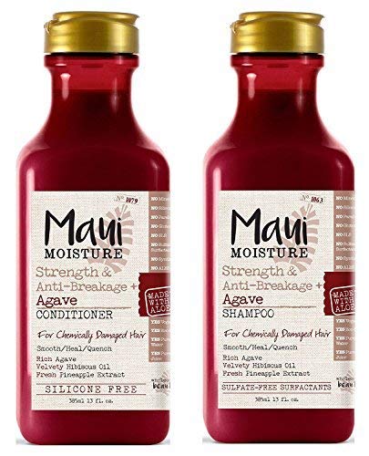 Maui Moisture Strength & Anti-Breakage + Agave Nectar (Shampoo & Conditioner)