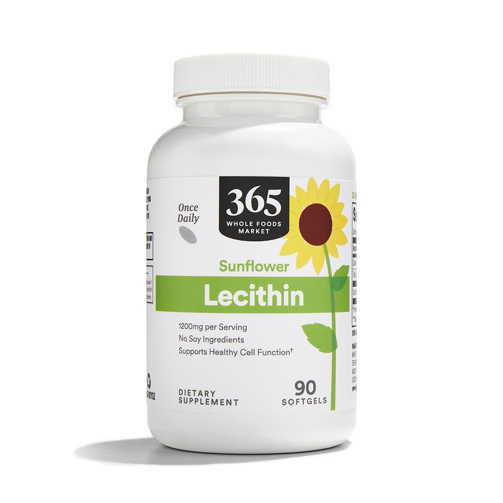 365 by Whole Foods Market Sunflower Lecithin 90 ct