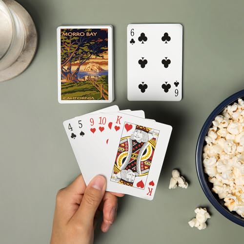 Morro Bay, California, Naipes de Poker, 52 cartas miniatura 2