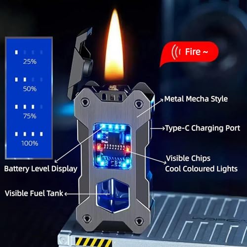 Encendedor Recargable de Kerosene con 4 Métodos de Encendido miniatura 5