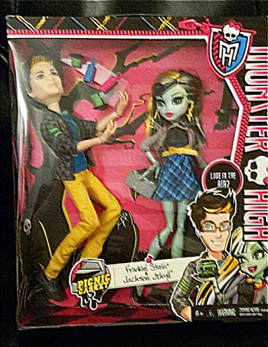 Jackson Jekyll & Frankie Stein Duo Picnic Casket Pique Nique Monster High poupée Mattel 2014