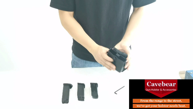 Étui tactique Double pour magazines, support universel pour pile magnétique de calibre 9mm.40, avec Clip de ceinture et pagaie de 1.5 à 2 pouces pour la chasse  18
