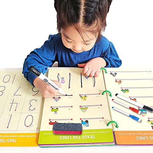 2-7 Year Old Boys Girls Toys,Kids writing Books Toddler Activities Books for Toddler Age 2-7 Montessori Toys Educational Toys Birthday Gifts for 2-7 Year Old Kids Preschool Learning Toys for Toddlers Girls Age 2-7