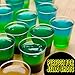 MATANA 500 Crystal Clear 1oz Plastic Shot Glasses - Mini Wine Tasting Jello Shot Cups, Party Condiments & Sauce - Reusable Bulk Pack